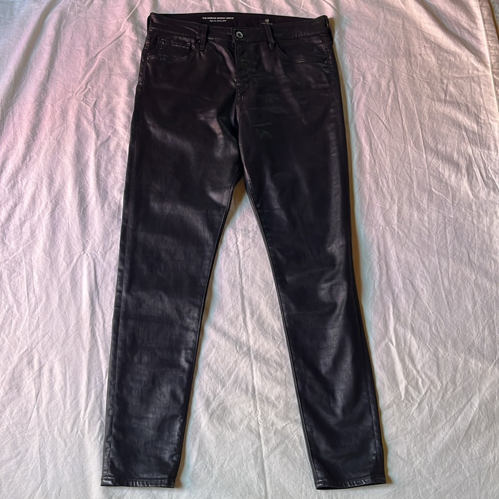 Adriano Goldschmied AG The Farrah High-Rise Skinny Ankle Black 30R